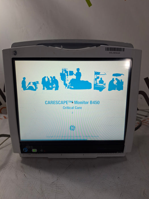 GE Healthcare Carescape B450 Critical Care Patient Monitor