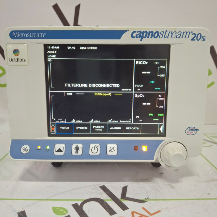 Oridion Capnostream 20P Capnography Monitor