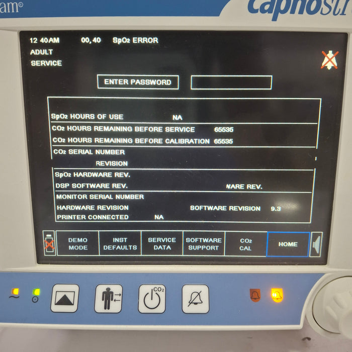 Oridion Capnostream 20P Capnography Monitor