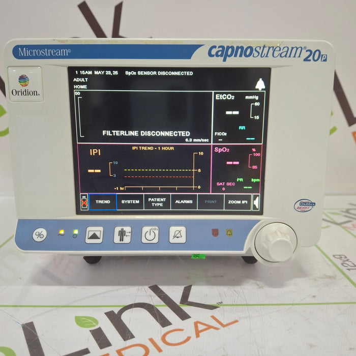 Oridion Capnostream 20P Capnography Monitor