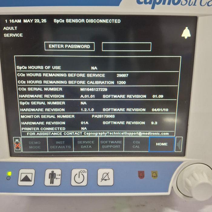 Oridion Capnostream 20P Capnography Monitor