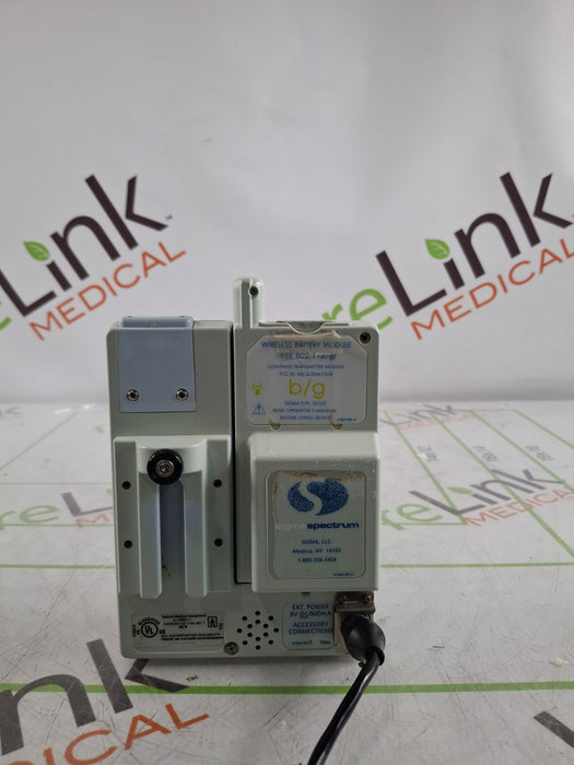 Baxter Sigma Spectrum 6.05.15 with B/G Battery Infusion Pump