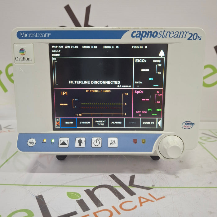 Oridion Capnostream 20P Capnography Monitor