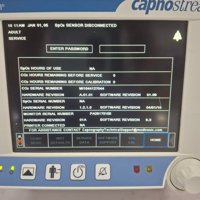 Oridion Capnostream 20P Capnography Monitor