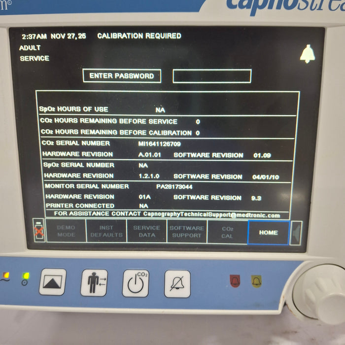 Oridion Capnostream 20P Capnography Monitor