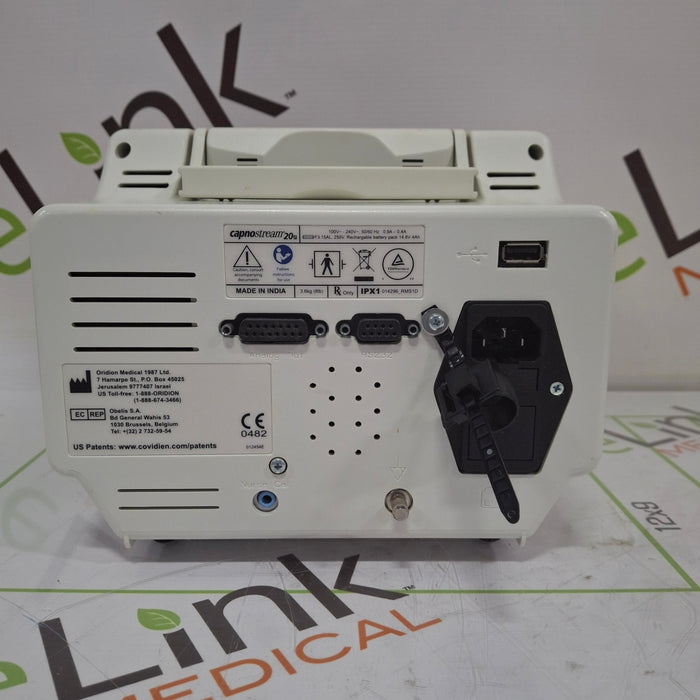 Oridion Capnostream 20P Capnography Monitor
