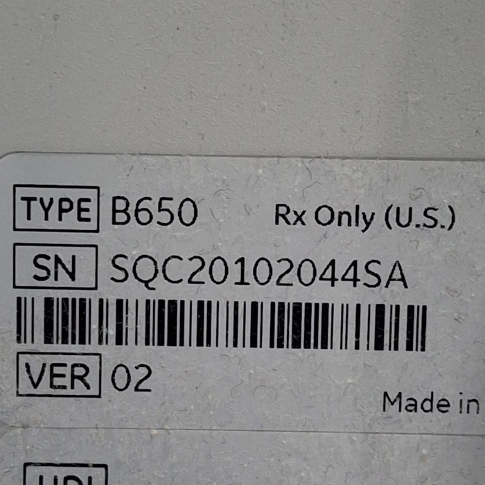GE Healthcare Carescape B650 Critical Care Patient Monitor