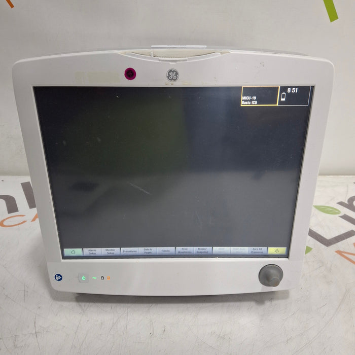 GE Healthcare Carescape B650 Critical Care Patient Monitor