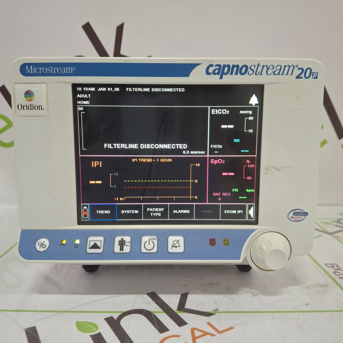 Oridion Capnostream 20P Capnography Monitor