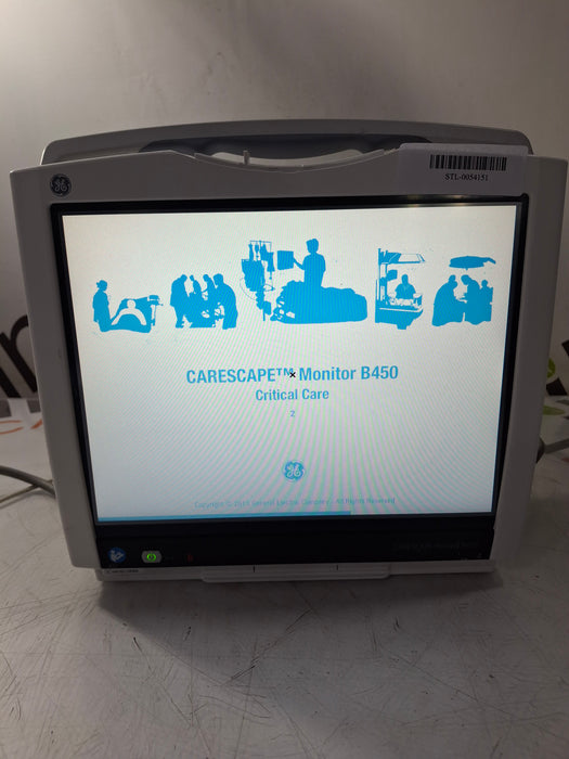 GE Healthcare Carescape B450 Critical Care Patient Monitor