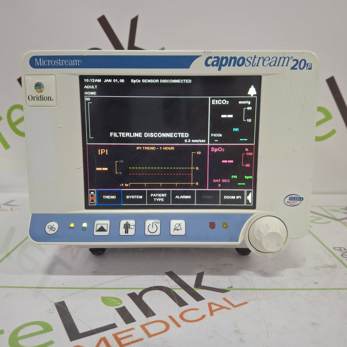 Oridion Capnostream 20P Capnography Monitor
