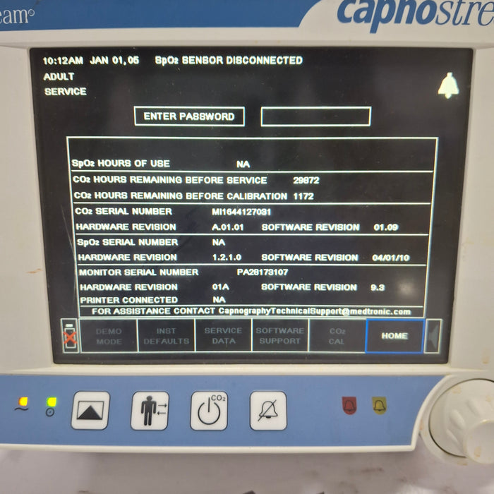Oridion Capnostream 20P Capnography Monitor