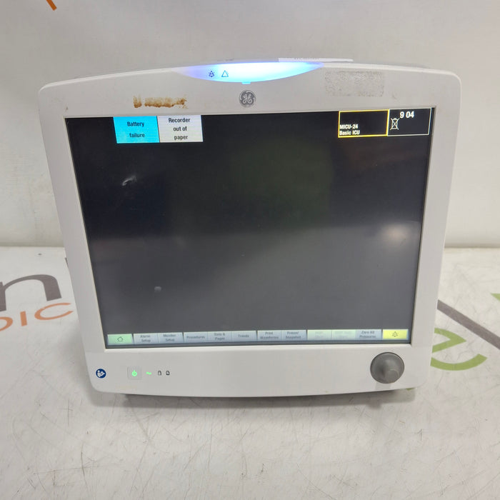 GE Healthcare Carescape B650 Critical Care Patient Monitor