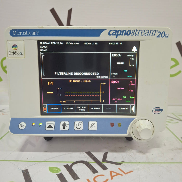 Oridion Capnostream 20P Capnography Monitor