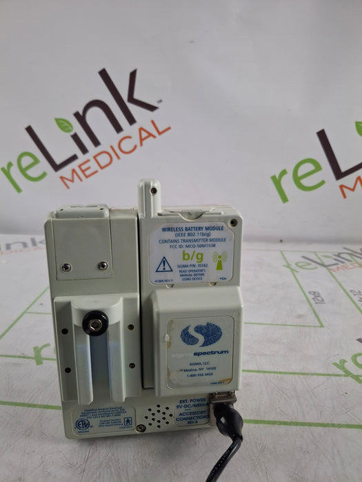 Baxter Sigma Spectrum 6.05.14 with B/G Battery Infusion Pump