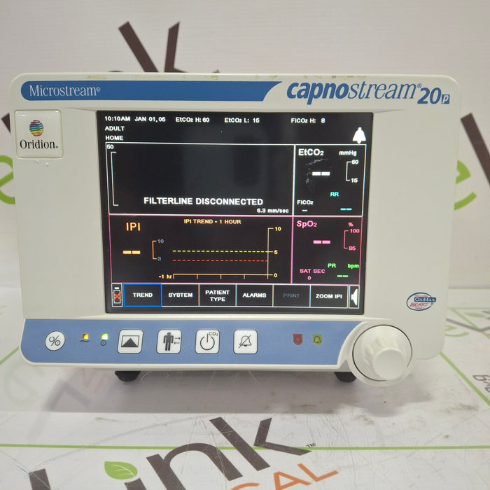 Oridion Capnostream 20P Capnography Monitor