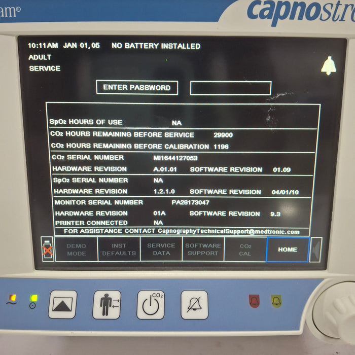 Oridion Capnostream 20P Capnography Monitor