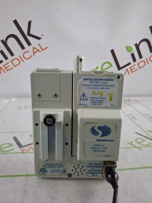 Baxter Sigma Spectrum 6.05.14 with B/G Battery Infusion Pump
