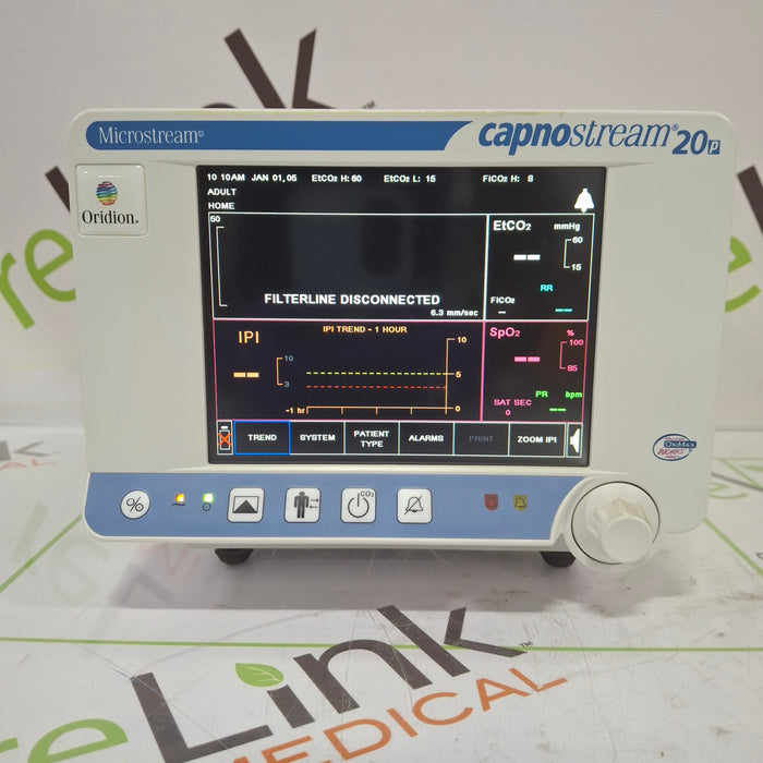 Oridion Capnostream 20P Capnography Monitor