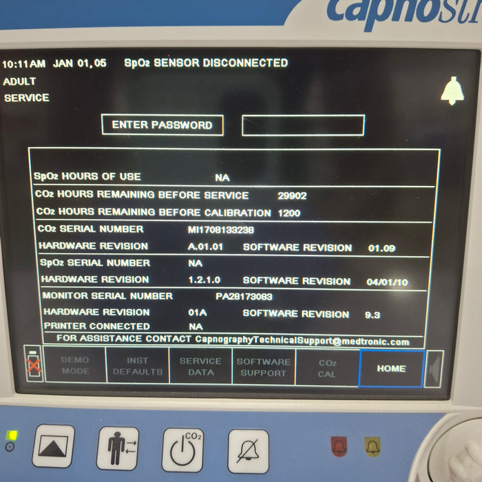 Oridion Capnostream 20P Capnography Monitor