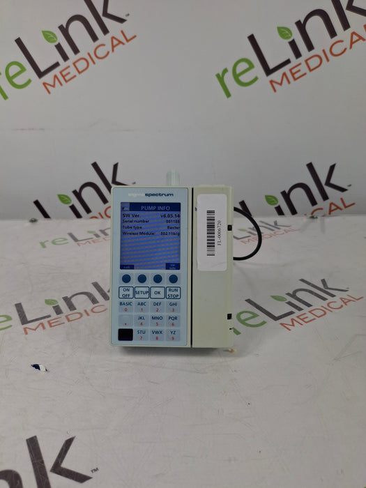 Baxter Sigma Spectrum 6.05.14 with B/G Battery Infusion Pump
