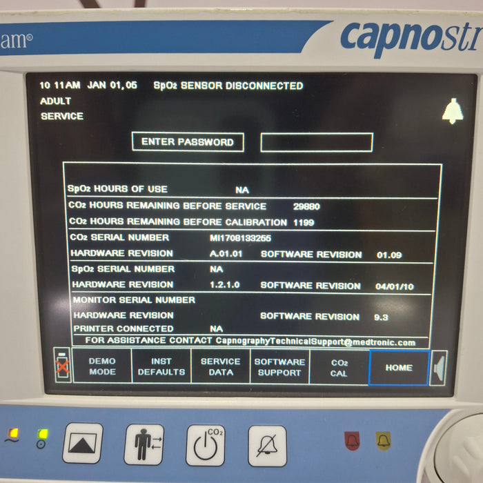 Oridion Capnostream 20P Capnography Monitor