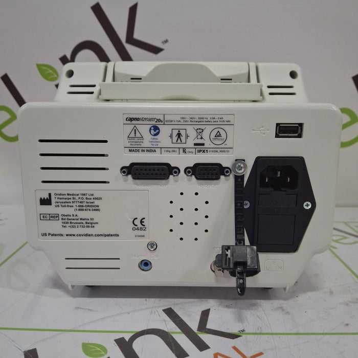 Oridion Capnostream 20P Capnography Monitor