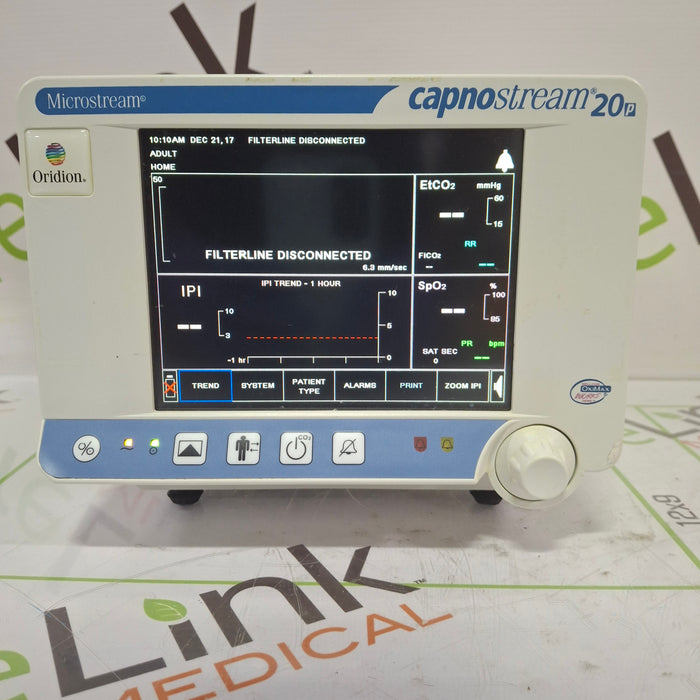 Oridion Capnostream 20P Capnography Monitor