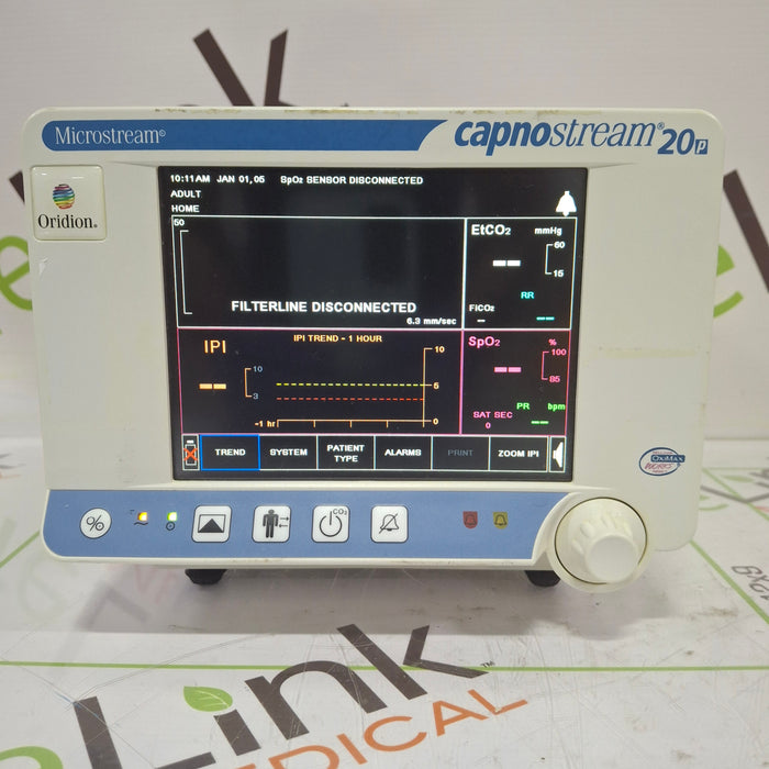 Oridion Capnostream 20P Capnography Monitor