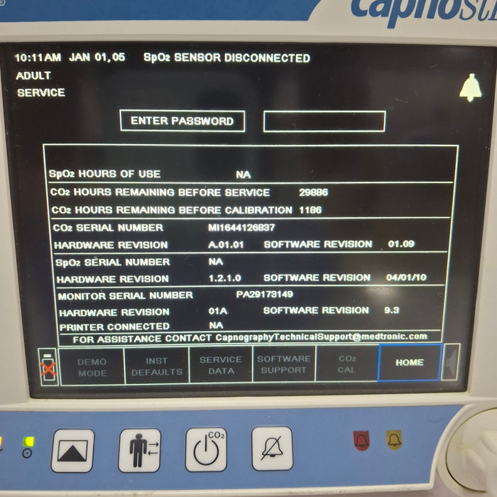 Oridion Capnostream 20P Capnography Monitor