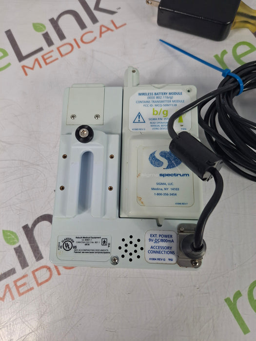 Baxter Sigma Spectrum 6.05.13 with B/G Battery Infusion Pump