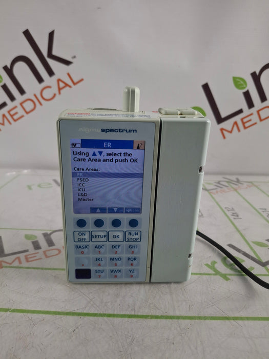 Baxter Sigma Spectrum 6.05.14 with B/G Battery Infusion Pump