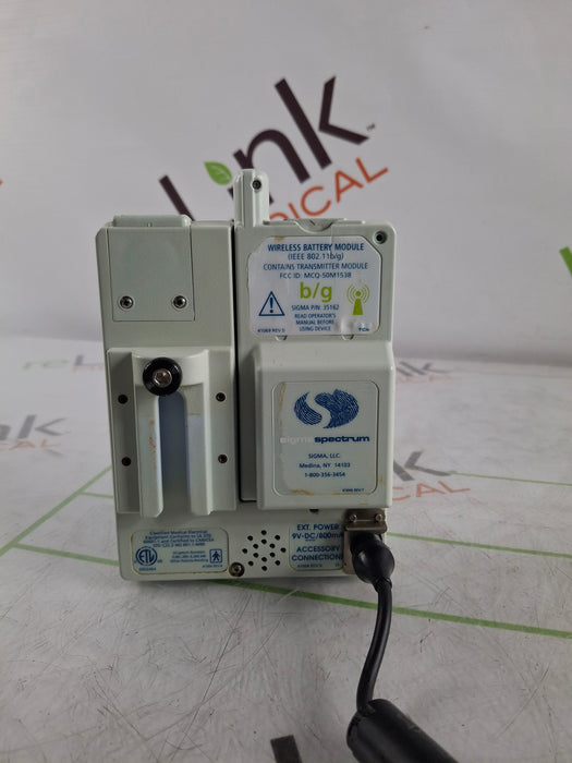 Baxter Sigma Spectrum 6.05.14 with B/G Battery Infusion Pump