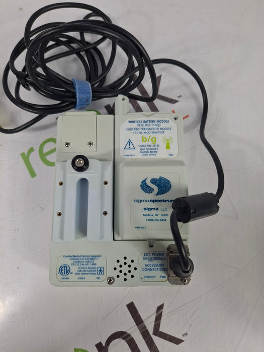 Baxter Sigma Spectrum 6.05.14 with B/G Battery Infusion Pump