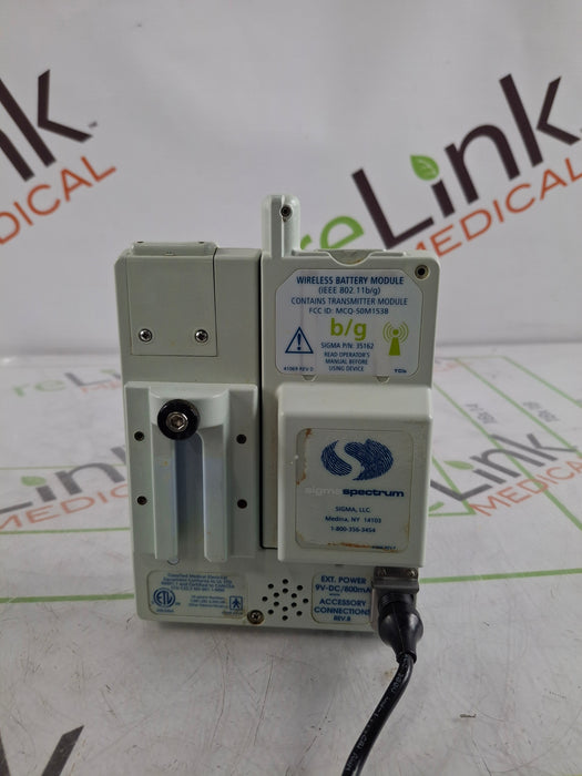 Baxter Sigma Spectrum 6.05.14 with B/G Battery Infusion Pump