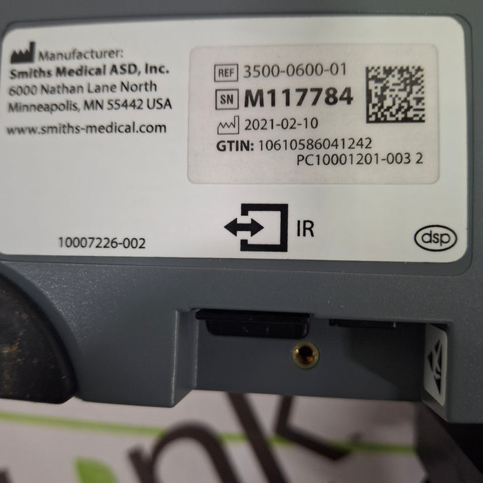 Smiths Medical Medfusion 3500 Version 6 Syringe Infusion Pump
