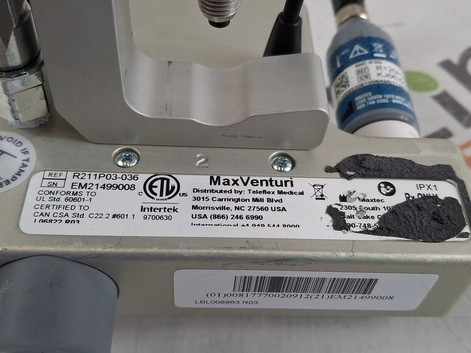 Maxtec, Inc. MaxVenturi Blender w/O2 Analyzer