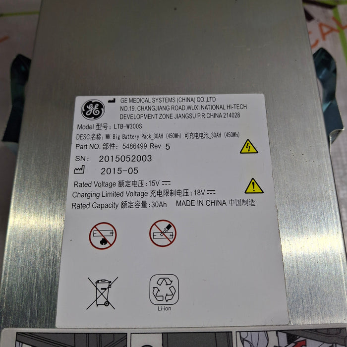 GE Healthcare LTB-W300S Extended Life Battery