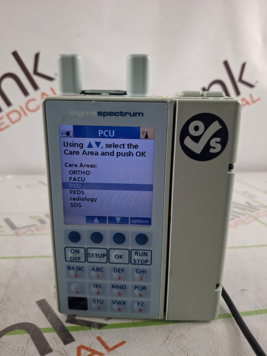 Baxter Sigma Spectrum 6.05.13 with A/B/G/N Battery Infusion Pump