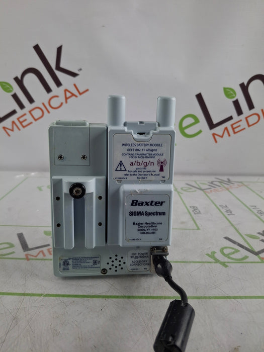 Baxter Sigma Spectrum 6.05.13 with A/B/G/N Battery Infusion Pump