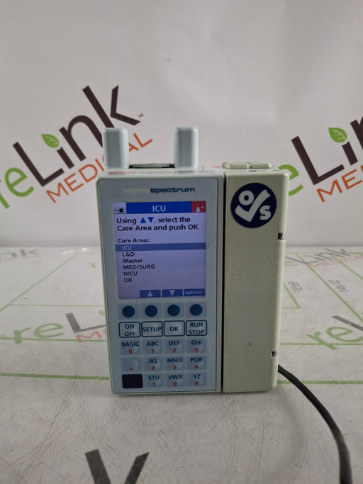 Baxter Baxter Sigma Spectrum 6.05.14 with A/B/G/N Battery Infusion Pump Infusion Pump reLink Online