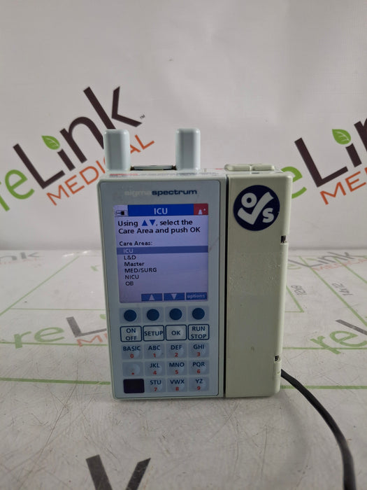 Baxter Sigma Spectrum 6.05.14 with A/B/G/N Battery Infusion Pump
