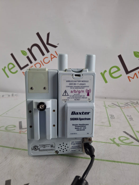 Baxter Sigma Spectrum 6.05.14 with A/B/G/N Battery Infusion Pump