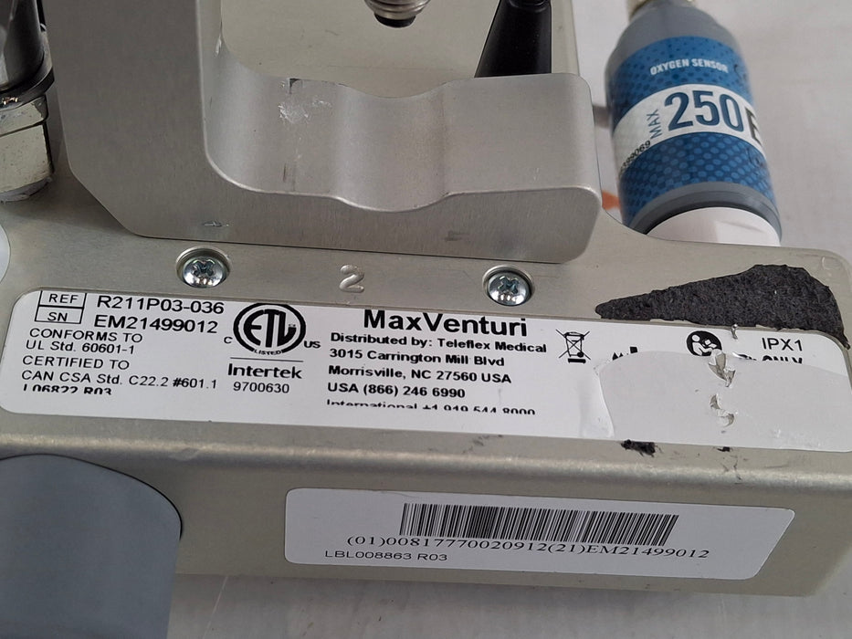 Maxtec, Inc. MaxVenturi Blender w/O2 Analyzer