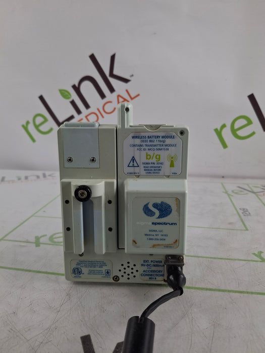 Baxter Sigma Spectrum 6.05.14 with B/G Battery Infusion Pump