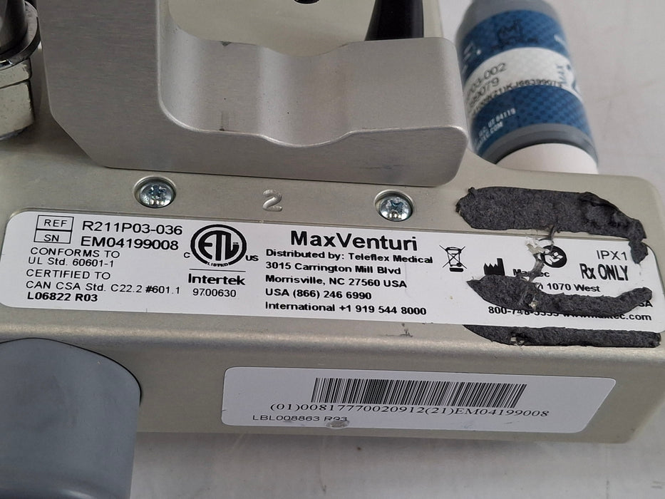 Maxtec, Inc. MaxVenturi Blender w/O2 Analyzer