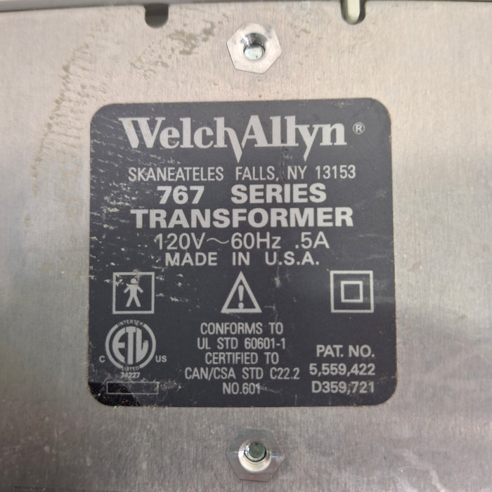 Welch Allyn 767 Otoscope/Ophthalmoscope Wall Tranformer