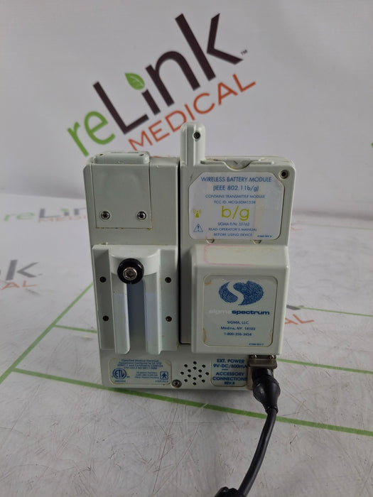 Baxter Sigma Spectrum 6.02.07 with B/G Battery Infusion Pump