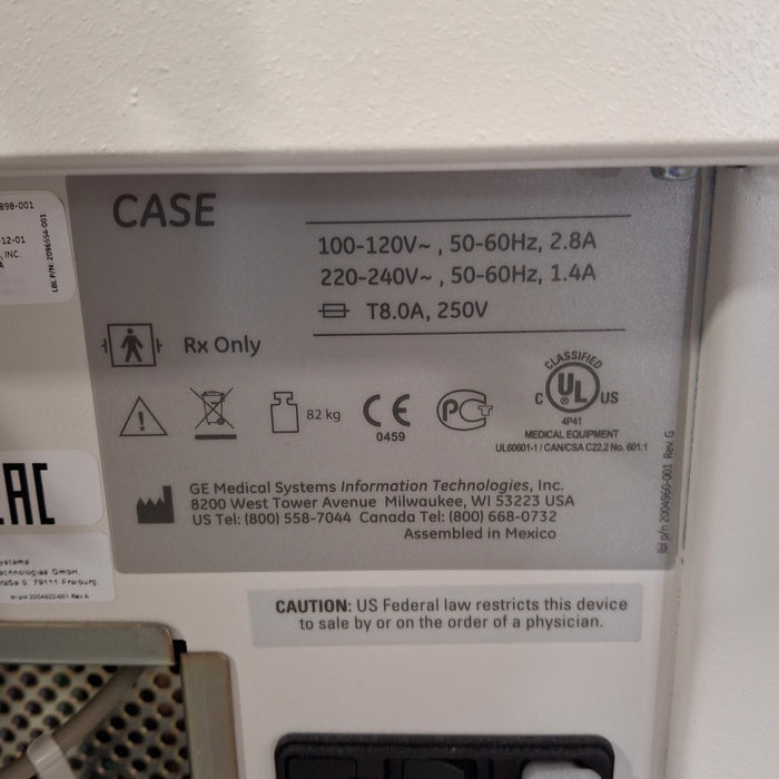 GE Healthcare Case 6.7 Stress Test Console
