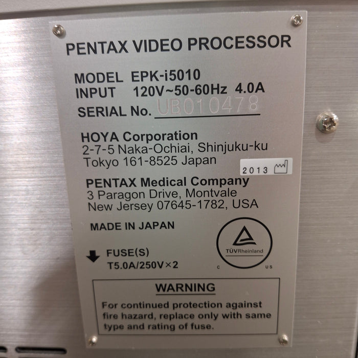Pentax Medical EPK-i5010 Video Processor Light Source